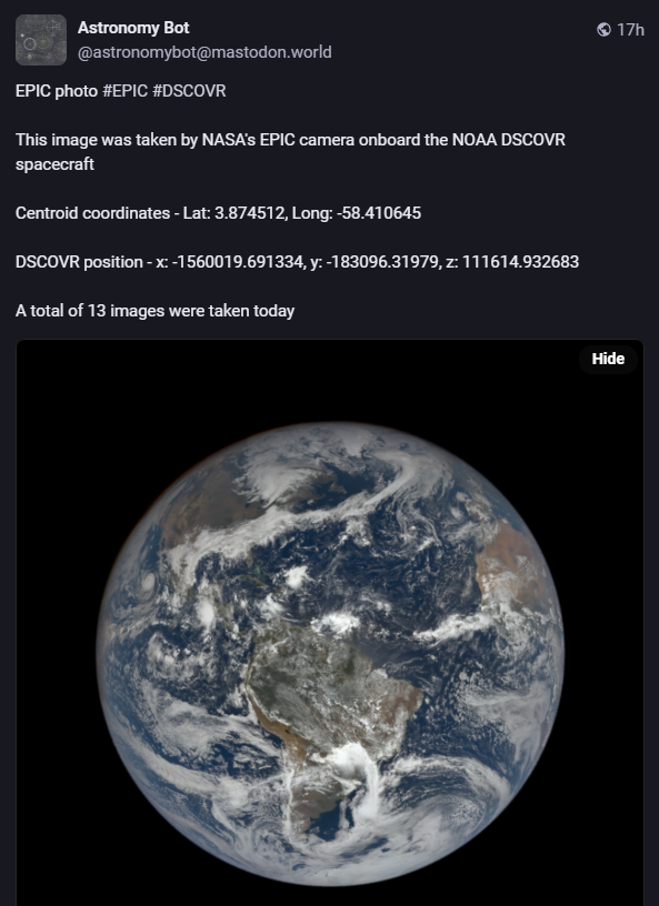 Blue Marble of the Day
