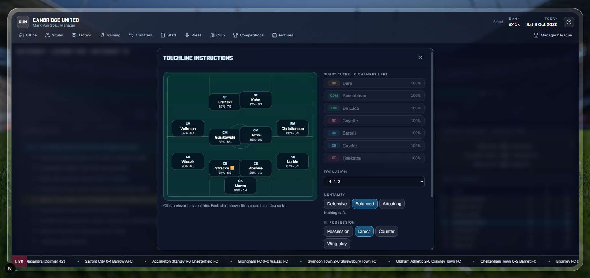 Tactics