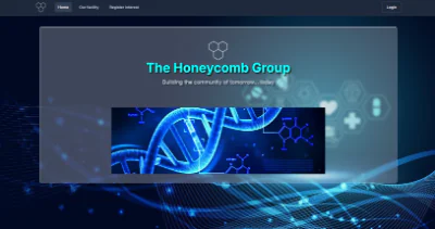 Screenshot of The Honeycomb mysteries project