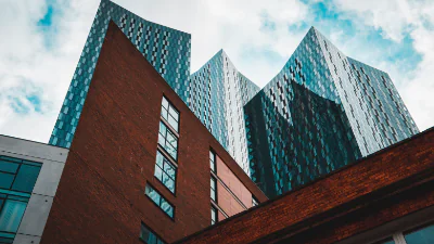 Interesting roof angles in Manchester